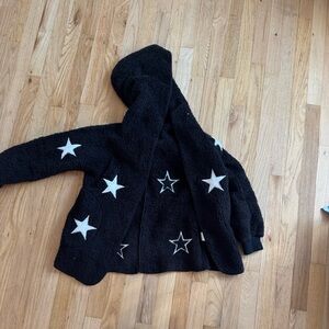 Vintage Havana Black Star Puffer Jacket